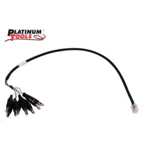 Platinum Tools CA015 - Redukční kabel RJ45 / 8x krokosvorka