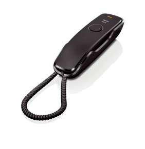 Gigaset DA210 - standardní telefon bez displeje, barva černá