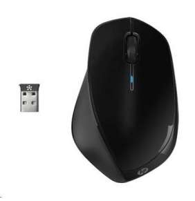 Myš HP - x4500 Black Mouse, bezdrôtová