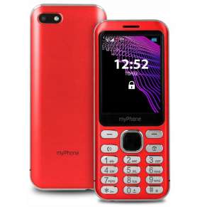 myPhone Maestro - červený   2,8" TFT/ 240x320/ Dual SIM/ foto 2Mpx/ micro SD