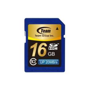 TEAM 16GB Secure Digital SDHC/ Class 10
