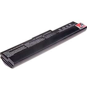 Baterie T6 power Asus Eee PC 1001, 1005, 1101H, R105, 6cell, 5200mAh, black