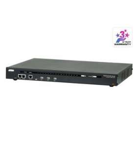 ATEN SN-0116CO 16-Port Serial Console Server dual-power (Cisco pin-outs and auto-sensing DTE/DCE function)