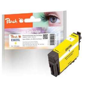 PEACH kompatibilní cartridge Epson T02W4, No 502XL žlutá, 8ml
