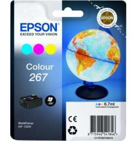 Epson inkoustová náplň/ T2670/ WF-100W/ Barevná