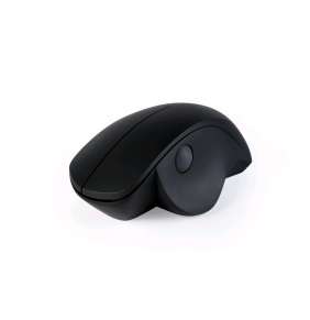 Myš C-TECH VEM-11, vertikální, ergonomická, bezdrátová, 3 tlačítka, černá, SILENT MOUSE, USB nano