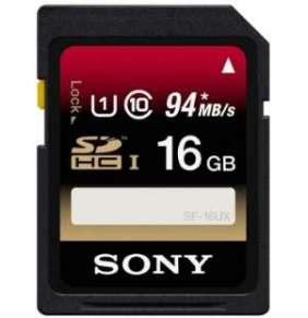 SONY SD karta SF16UX 16 GB 94MB/s