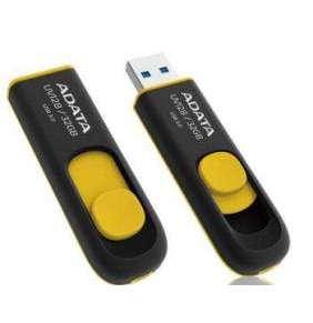 ADATA DashDrive UV128 32GB  / USB 3.1 / černo-žlutá