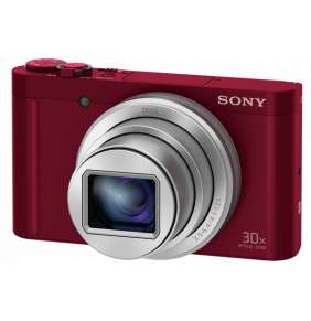 SONY DSC-WX500 Cyber-Shot 18,2 MPix, 30x zoom - červený