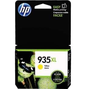 HP 935XL žlutá inkoustová kazeta, C2P26AE