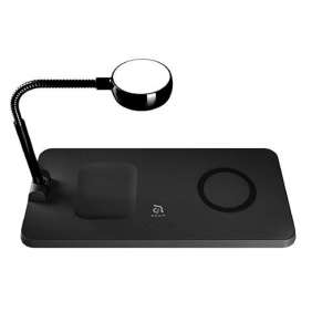 Adam Elements Omnia Q3 3-in-1 Wireless Charger + 24W charger - Black