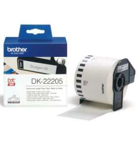 rolka BROTHER DK22205 Continuous Paper Tape (Biela 62mm)