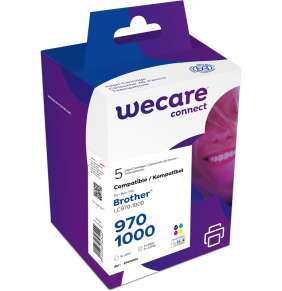 alt. multipack wecare ARMOR pre BROTHER DCP-130/135/330C (LC-1000/LC-970) Universal