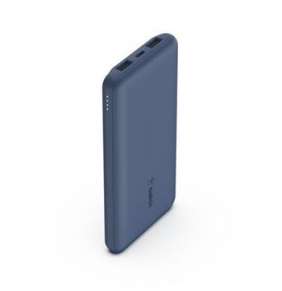 Belkin Boost Charge 3-Port Powerbank 10K + USB-A to USB-C kábel - Blue