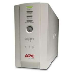 APC Back-UPS 325VA(210W), IEC 320, bez softwaru pro automatické vypnutí
