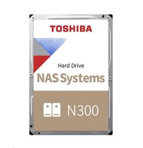 TOSHIBA HDD N300 NAS 6TB, SATA III, 7200 otáčok za minútu, 256MB cache, 3,5", BULK