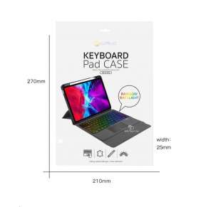 Puzdro COTECi s klávesnicou pre Apple iPad Air 4 10.9 2020 / iPad Pro 11 2020 / 2021 / 2022 (SK)