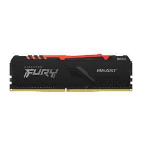 Kingston FURY Beast/DDR4/8GB/3600MHz/CL17/1x8GB/RGB/Black