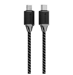 Comma kábel Jorno series USB-C to Lightning 1M (18W MFI) - Space Gray