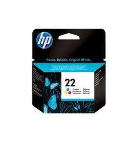 HP 22 Tri-color Original Ink Cartridge (165 pages)