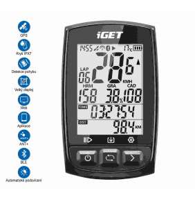iGET CYCLO C210 - cyklocomputer GPS