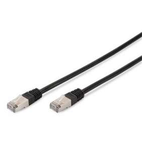Digitus CAT 5e SF-UTP patch cable, Cu, PVC AWG 26/7, length 10 m, color black