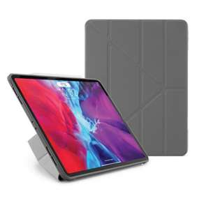 Pipetto puzdro Origami Case pre iPad Pro 12.9" 2020 - Dark Grey