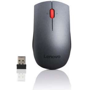 Lenovo 700/Kancelářská/Laserová/Bezdrátová USB/Černá