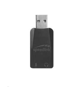 SPEED LINK zvuková karta externí VIGO USB Sound Card, černá