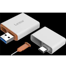 Lexar® nCARD NM card 2-in-1 USB 3.1 Reader 