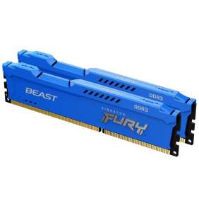 Kingston FURY Beast/DDR3/8GB/1600MHz/CL10/2x4GB/Blue