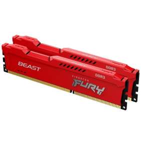 DDR 3....        16GB . 1600MHz. CL10 FURY Beast Red Kingston (2x8GB)