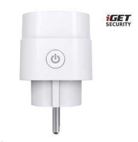 iGET SECURITY EP16 - Bezdrátová chytrá zásuvka 230V s měřením spotřeby pro alarm iGET SECURITY M5