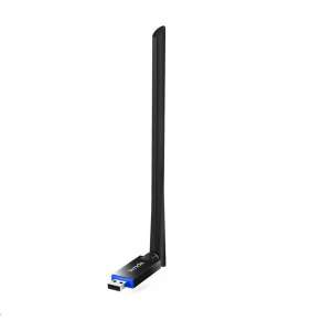 Tenda U10 WiFi AC USB Adapter, 650 Mb/s, 802.11 ac/a/b/g/n, anténa 6 dBi,Windows, autoinstalace