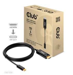 Club3D aktívny kábel HDMI na USB-C, 4K60Hz, 1.8m, M/M