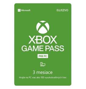 ESD XBOX - Game Pass for PC - předplatné na 3 měsíce (EuroZone)