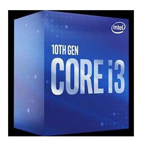 Intel® Core™i3-10100F processor, 3.60GHz,6MB,LGA1200, BOX, s chladičom
