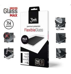 3mk hybridní sklo FlexibleGlass Max pro Apple iPhone 7, 8, SE (2020), černá