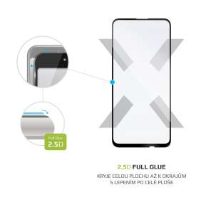 Ochranné sklo FIXED Full-Cover pre Apple iPhone 13 Mini, čierne
