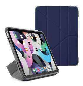 Pipetto puzdro Origami Shield Case pre iPad Air 10.9" 2020 - Dark Blue