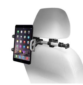 Macally držiak do auta HrMountPro pre iPad - Silver Aluminium