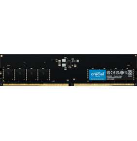 Crucial 32GB DDR5-4800 UDIMM CL40 (16Gbit)