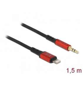 Delock Audio kabel z 8 pin zástrčkového konektoru Lightning™ na stereofonní zástrčkový konektor rozměru 3,5 mm, třípinov