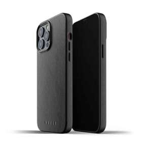 Mujjo kryt Full Leather Case pre iPhone 13 Pro Max - Black