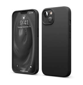 Elago kryt Silicone Case pre iPhone 13 - Black