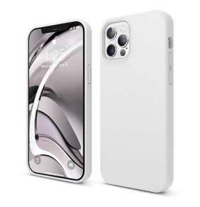 Elago kryt Silicone Case pre iPhone 12 Pro Max - White
