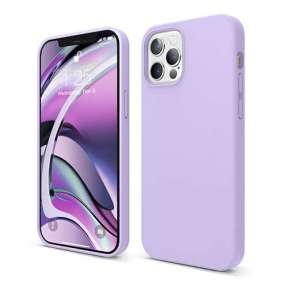 Elago kryt Silicone Case pre iPhone 12 Pro Max - Lavender