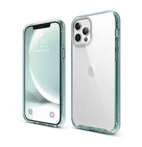 Elago kryt Hybrid Case pre iPhone 12/12 Pro - Mint Green