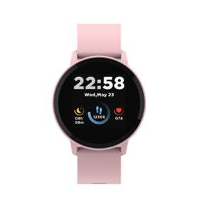 Canyon SW-63, Lollypop, smart hodinky, BT, fareb. LCD displej 1.3´´, vodotes. IP68, multišport. režim, ružové