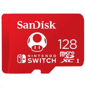 Karta SanDisk MicroSDXC 512 GB pre Nintendo Switch (R:100/W:90 MB/s, UHS-I, V30,U3, C10, A1) licencovaný produkt,Super 